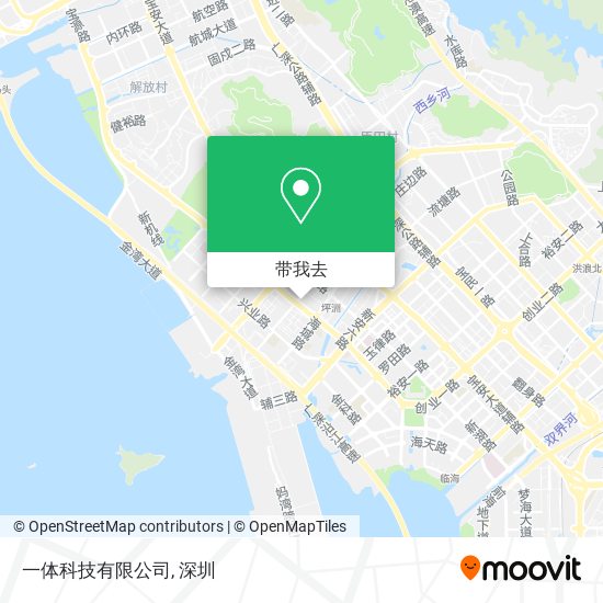 一体科技有限公司地图