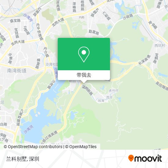 兰科别墅地图