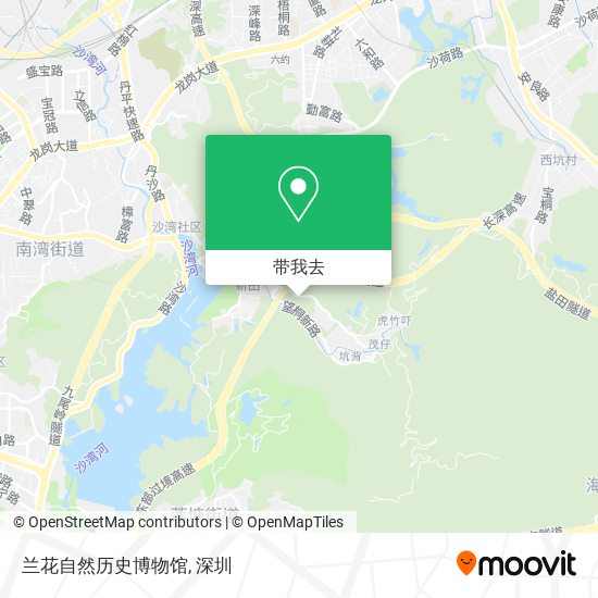 兰花自然历史博物馆地图
