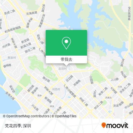 梵花四季地图
