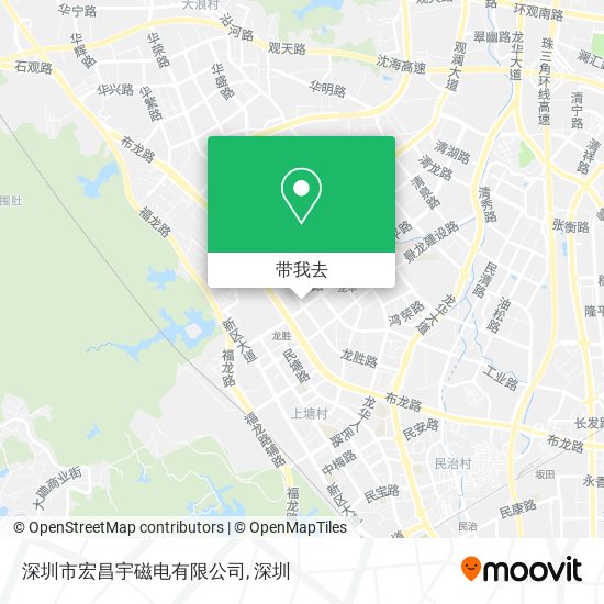 深圳市宏昌宇磁电有限公司地图