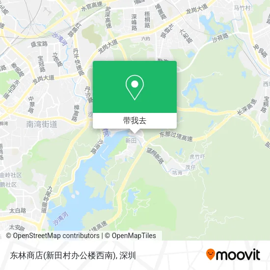 东林商店(新田村办公楼西南)地图