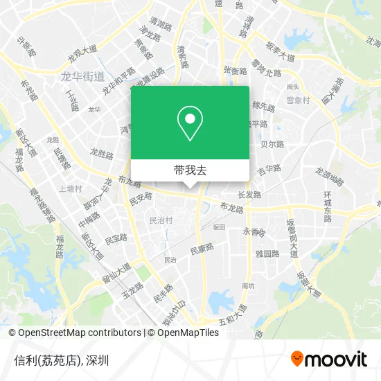 信利(荔苑店)地图