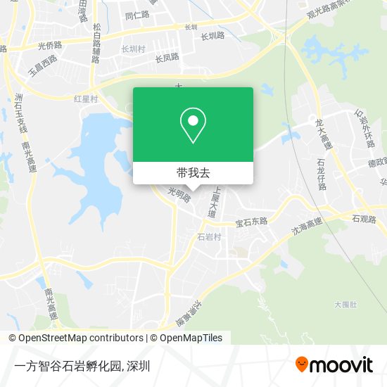 一方智谷石岩孵化园地图