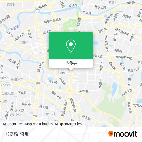长浩路地图