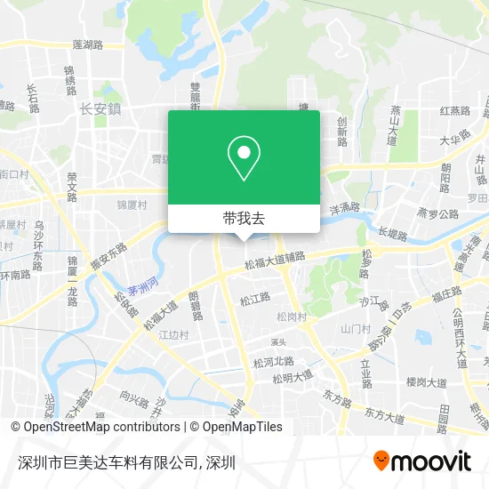 深圳市巨美达车料有限公司地图