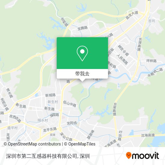 深圳市第二互感器科技有限公司地图