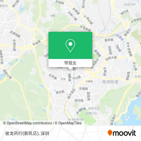 俊龙药行(新民店)地图