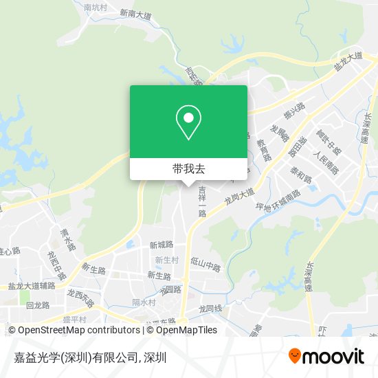 嘉益光学(深圳)有限公司地图