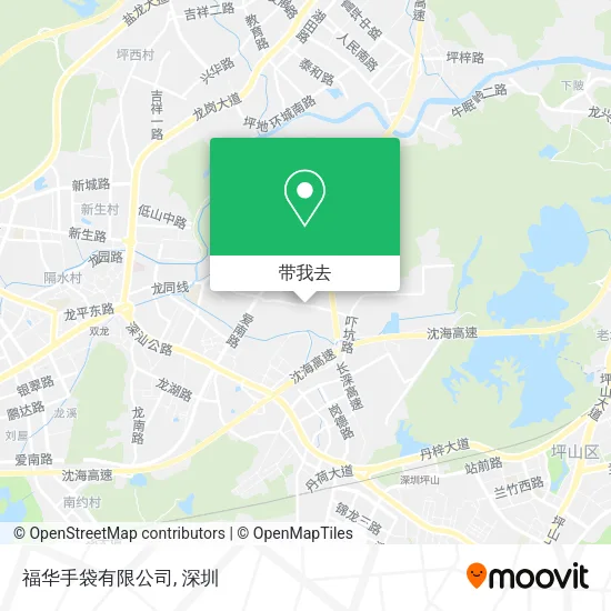 福华手袋有限公司地图