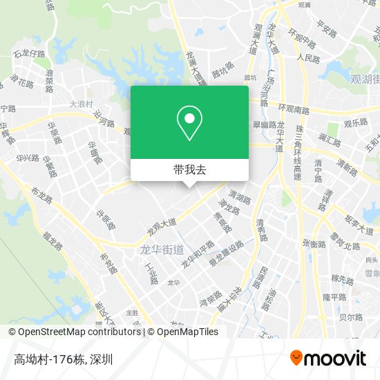 高坳村-176栋地图