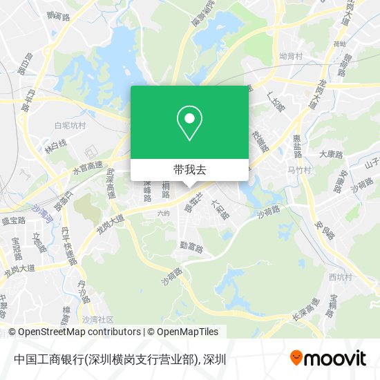 中国工商银行(深圳横岗支行营业部)地图