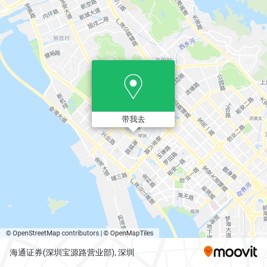 海通证券(深圳宝源路营业部)地图