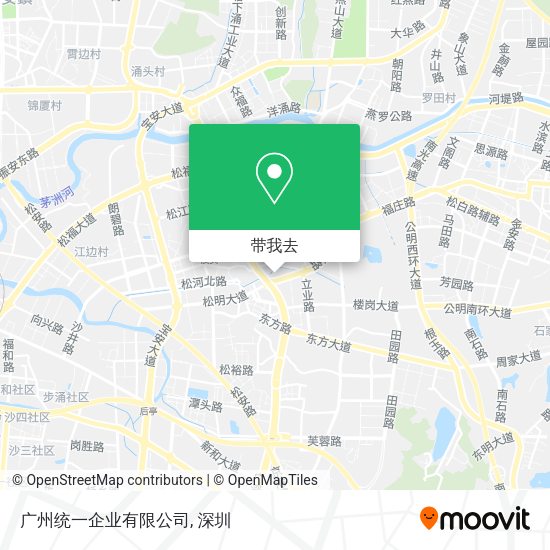 广州统一企业有限公司地图