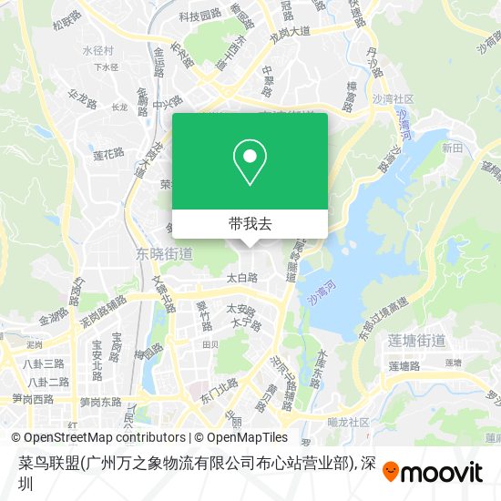 菜鸟联盟(广州万之象物流有限公司布心站营业部)地图