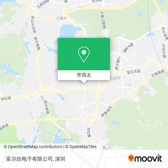 富尔欣电子有限公司地图