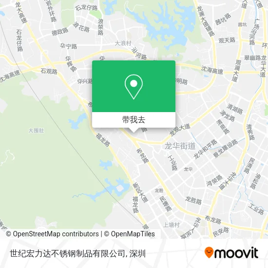 世纪宏力达不锈钢制品有限公司地图