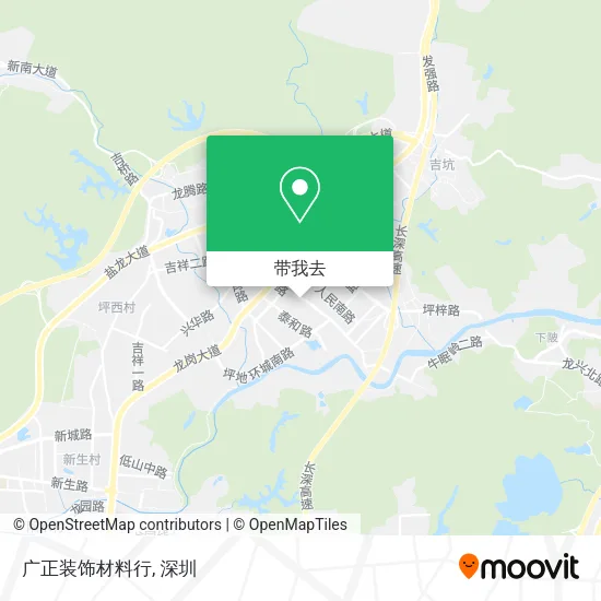 广正装饰材料行地图