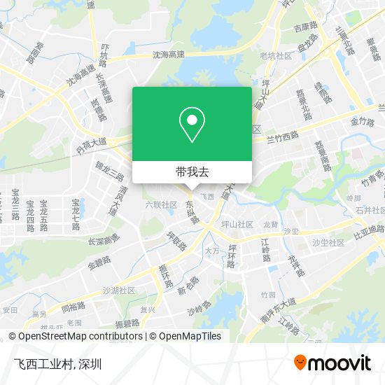 飞西工业村地图