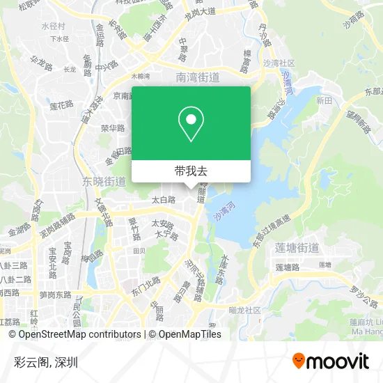 彩云阁地图