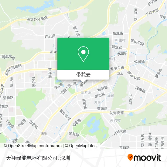天翔绿能电器有限公司地图