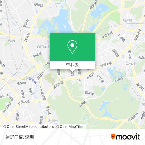 创野门窗地图