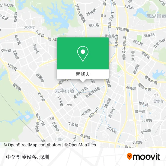 中亿制冷设备地图