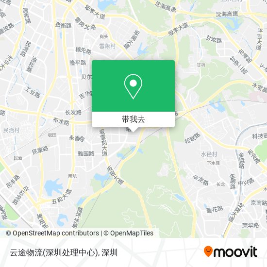 云途物流(深圳处理中心)地图