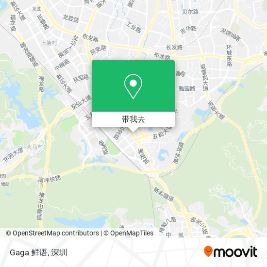 Gaga 鲜语地图