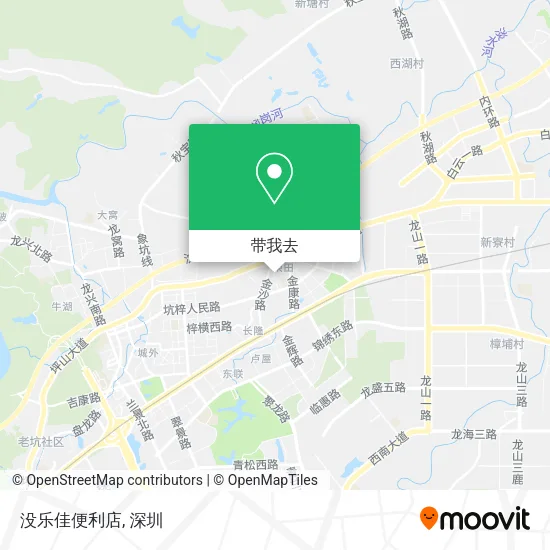 没乐佳便利店地图