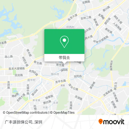 广丰源担保公司地图
