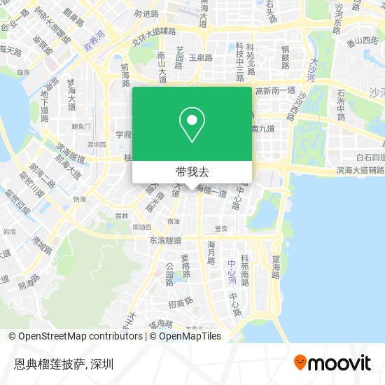 恩典榴莲披萨地图