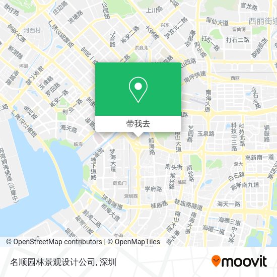 名顺园林景观设计公司地图
