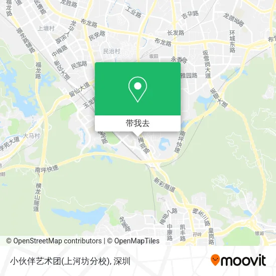 小伙伴艺术团(上河坊分校)地图