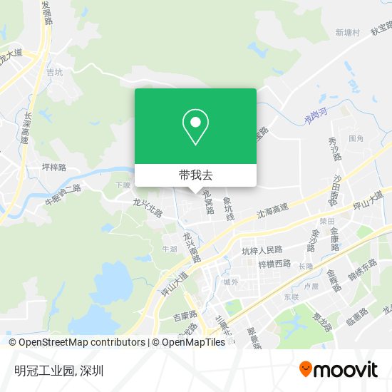 明冠工业园地图