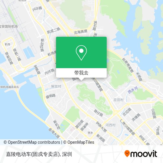 嘉陵电动车(固戍专卖店)地图