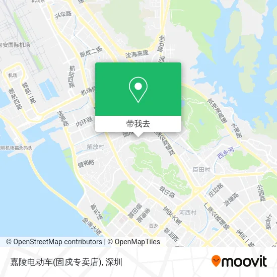 嘉陵电动车(固戍专卖店)地图