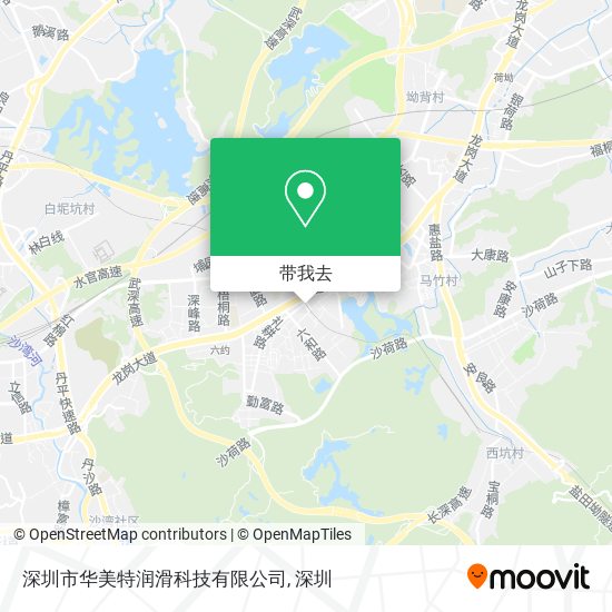 深圳市华美特润滑科技有限公司地图
