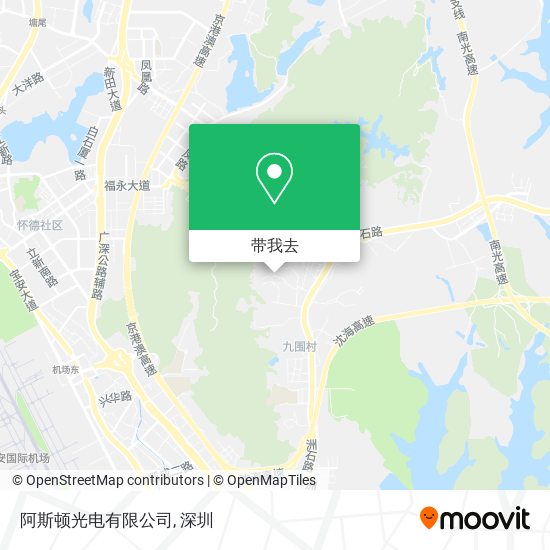 阿斯顿光电有限公司地图