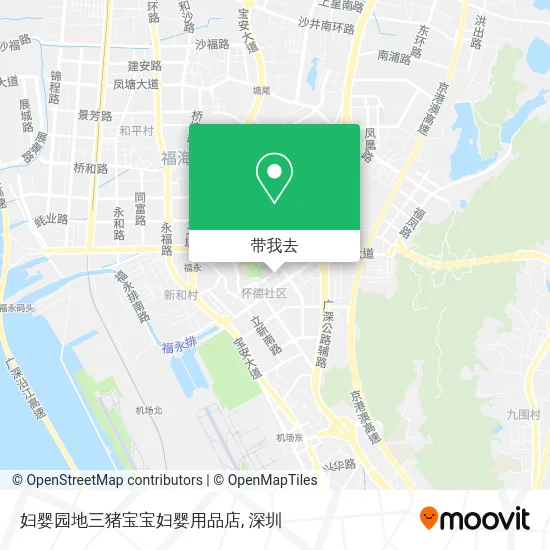 妇婴园地三猪宝宝妇婴用品店地图