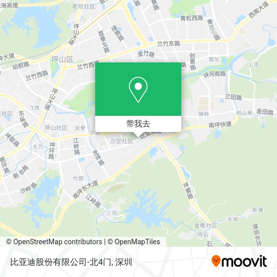 比亚迪股份有限公司-北4门地图
