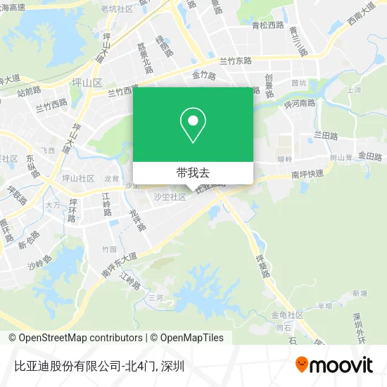 比亚迪股份有限公司-北4门地图