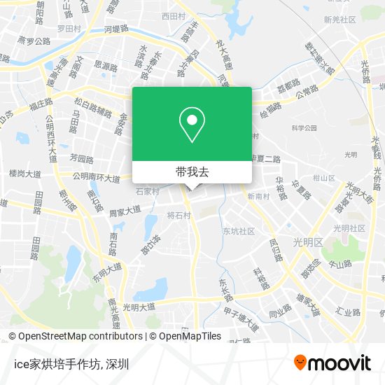 ice家烘培手作坊地图