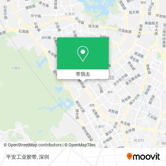 平安工业胶带地图