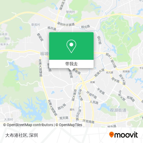 大布港社区地图