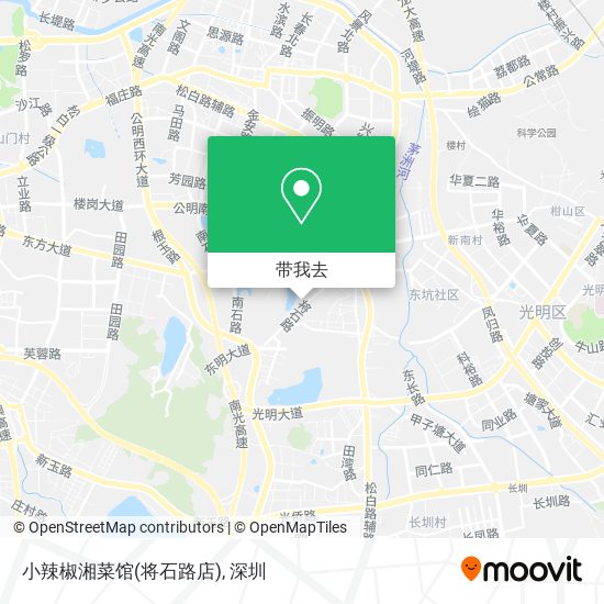 小辣椒湘菜馆(将石路店)地图