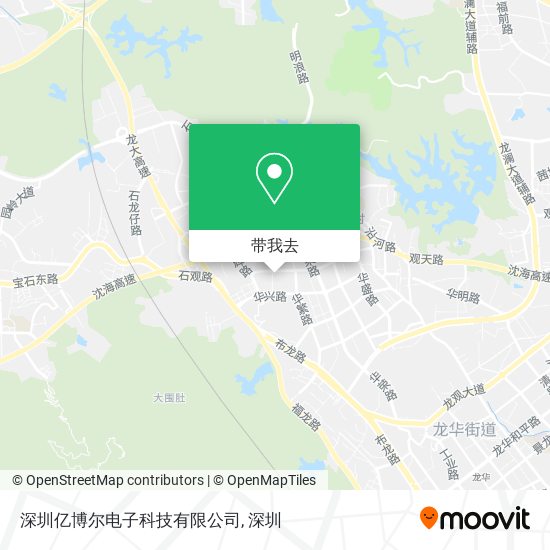 深圳亿博尔电子科技有限公司地图