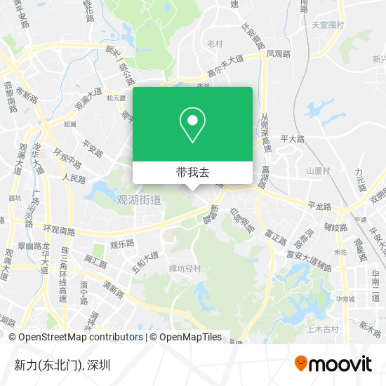 新力(东北门)地图
