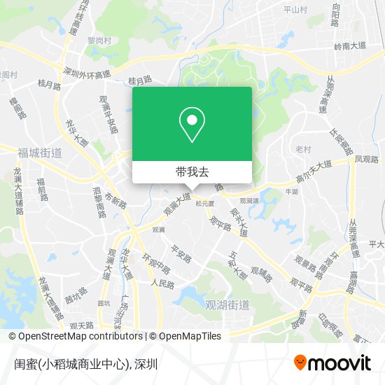 闺蜜(小稻城商业中心)地图