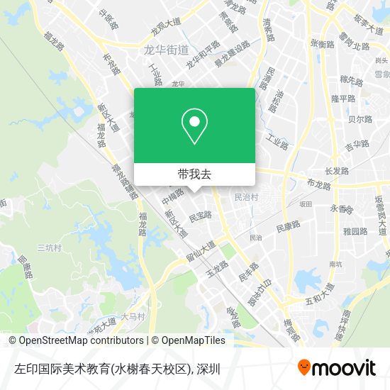 左印国际美术教育(水榭春天校区)地图